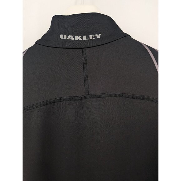 Oakley Performance Jacket Men Size L 1/4 Zip Thumbholes Activewear Y2K Athletic - Picture 11 of 14